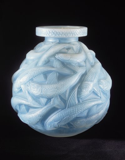 Salmon Vase by Rene Jules Lalique